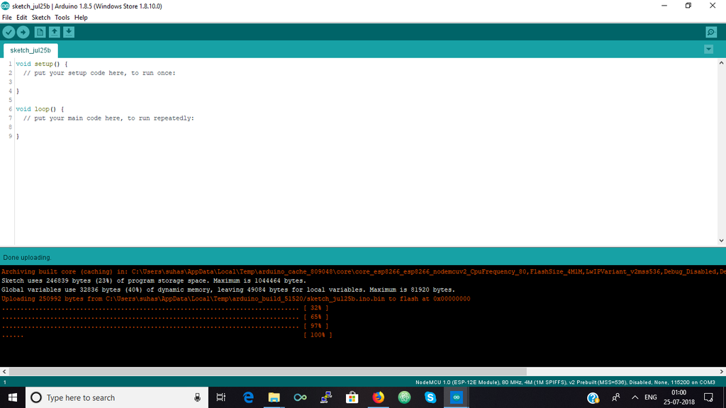 NODEMcu Usb Port Not Working? Upload the Code Using USB to TTL(FTDI ...