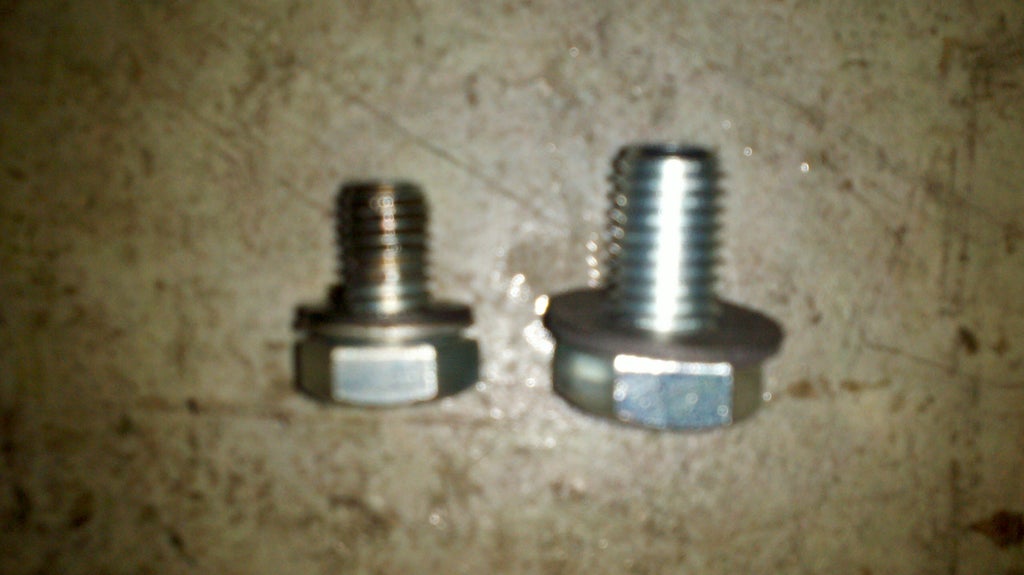 Oversized Oil Drain Bolt Instructables