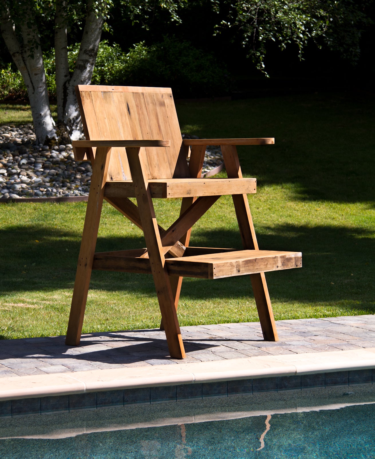 Lifeguard Chair From Recycled Lumber : 4 Steps (with Pictures