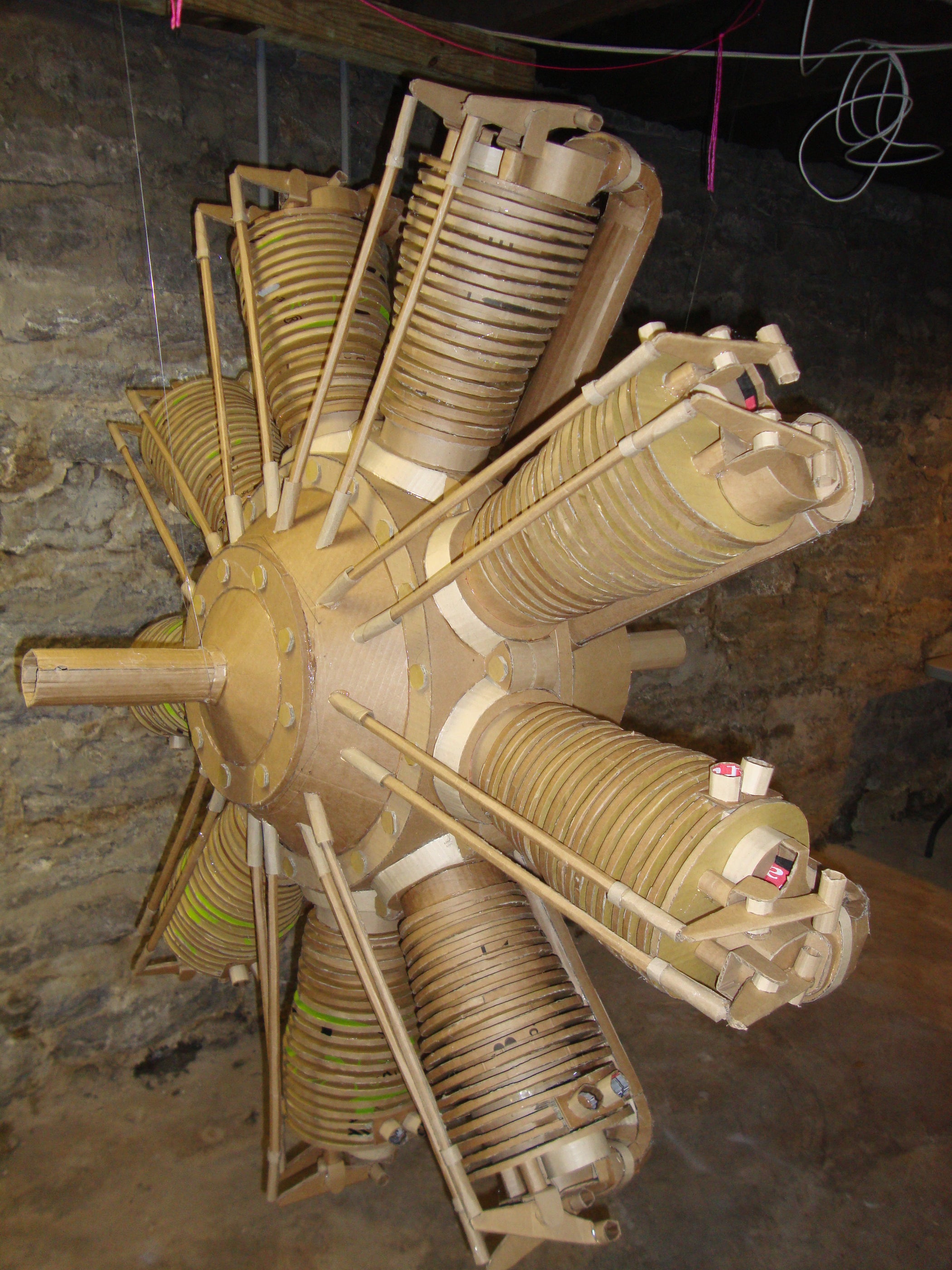 Cardboard Ww1 Airplane Engine 17 Steps (with Pictures) Instructables