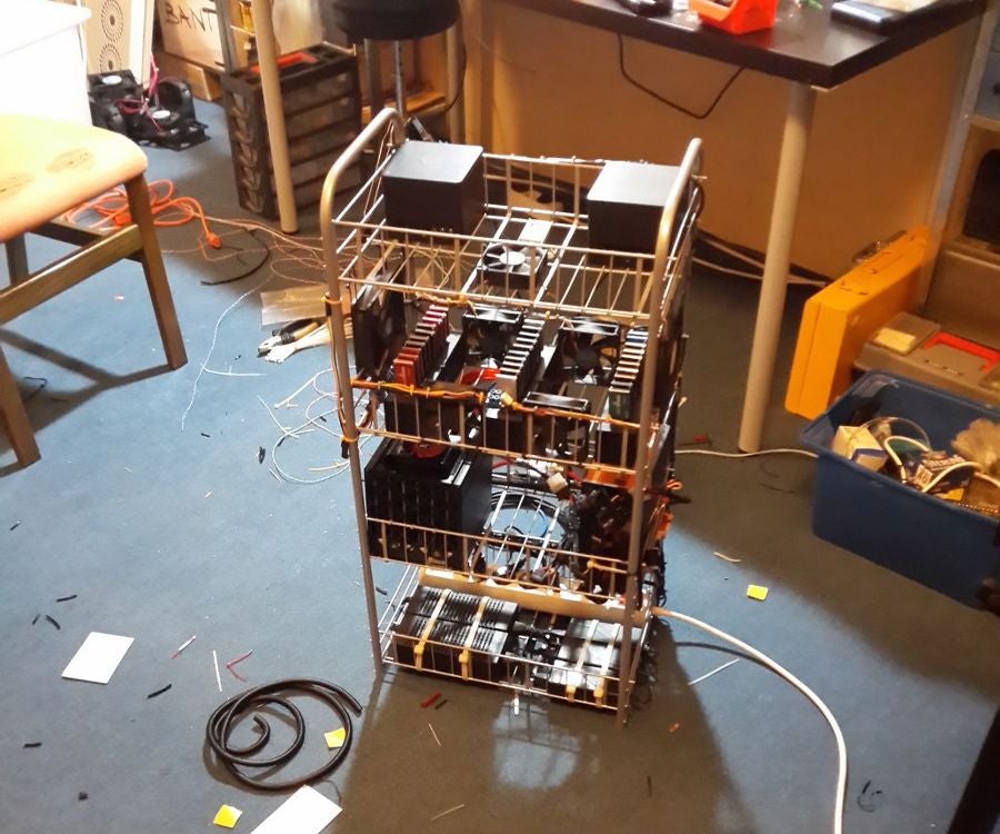 build bitcoin mining rig