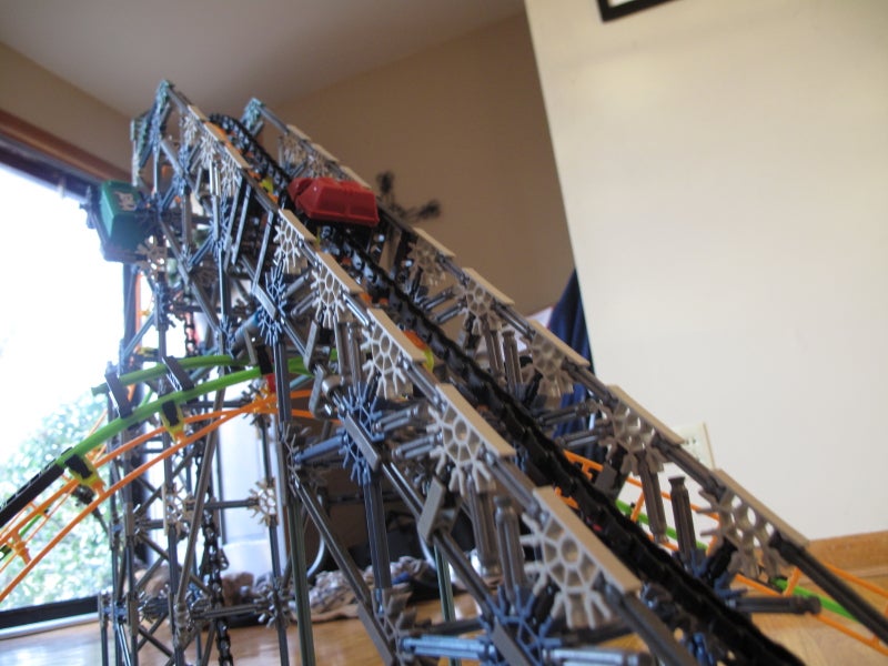 Steel Python Knex Roller Coaster Instructions 13 Steps Instructables