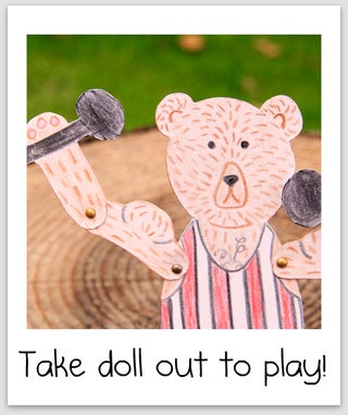 Movable Paper Doll Instructables