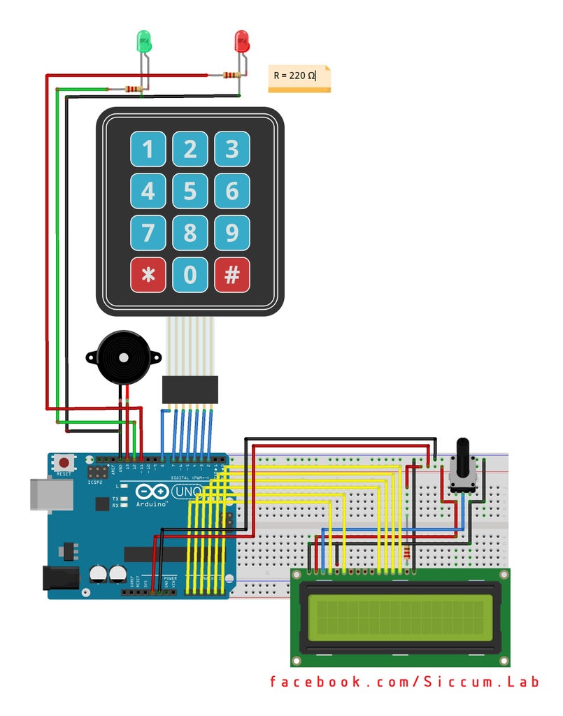 Arduino Keypad Password