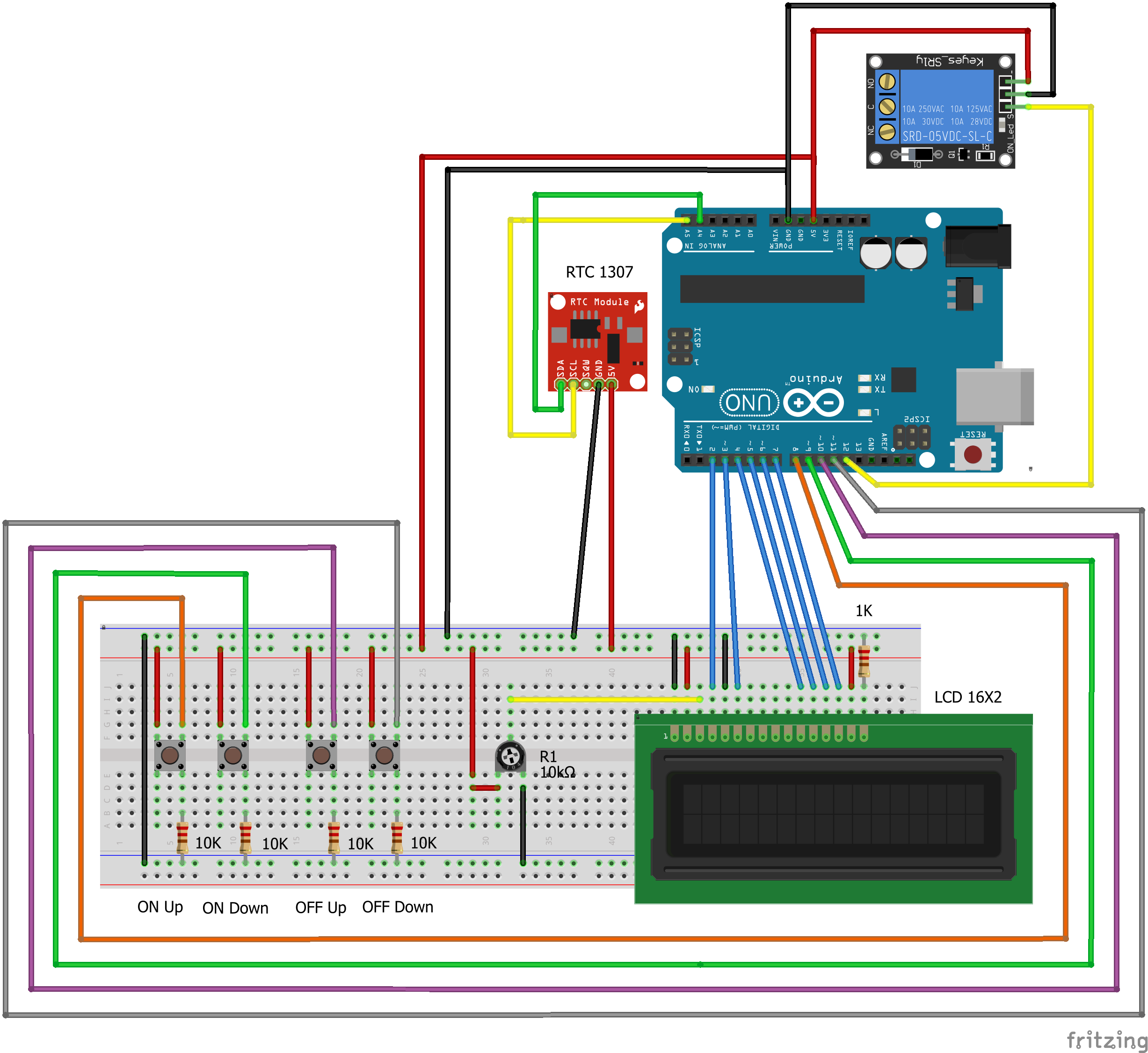 Arduino Timer With On/Off Set Point | Trybotics