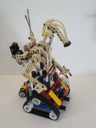 Lego Track Bot 14 Steps With Pictures Instructables