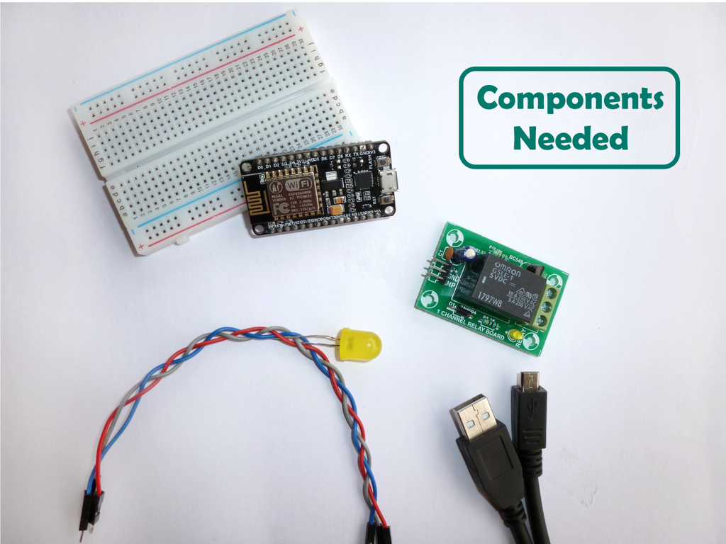 Interface Relay Module With Nodemcu 6 Steps With Pictures Instructables