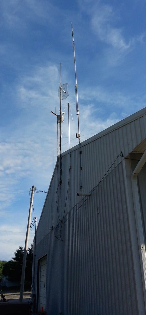 Low Budget Method To Mount Antenna Masts To A Building 9 Steps With Pictures Instructables