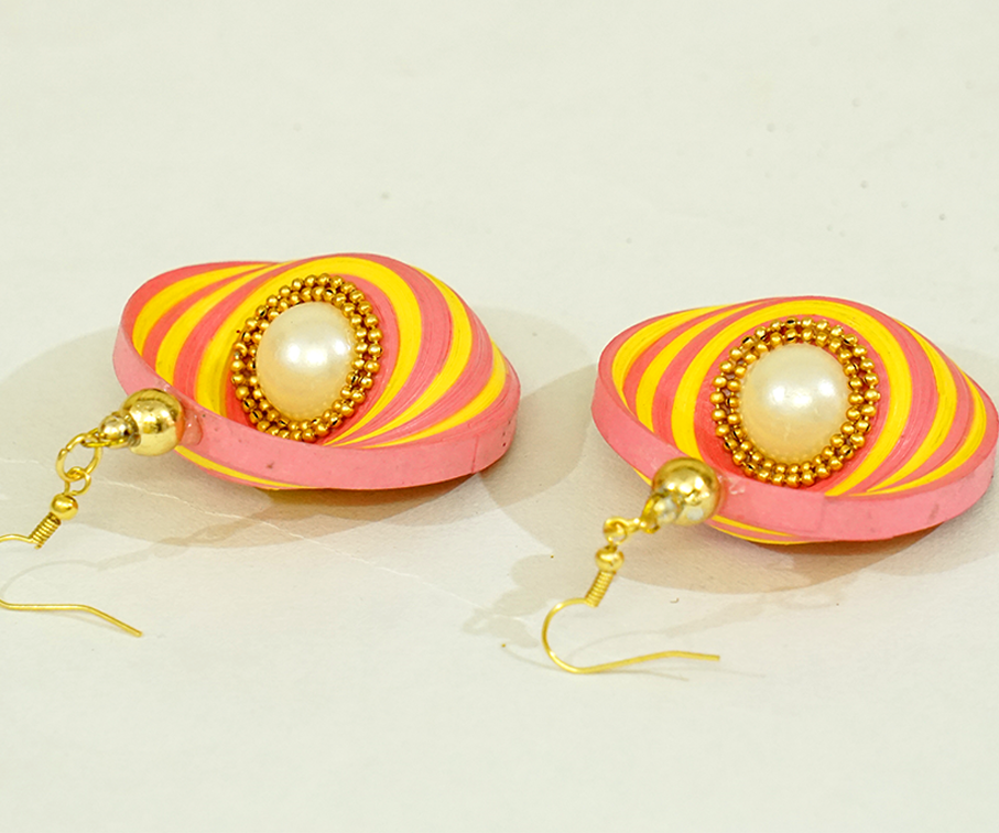 How to Make Beautiful Quilling Paper Earrings? 6 Steps (with Pictures