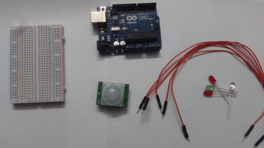 MOTION SENSOR USING ARDUINO : 3 Steps