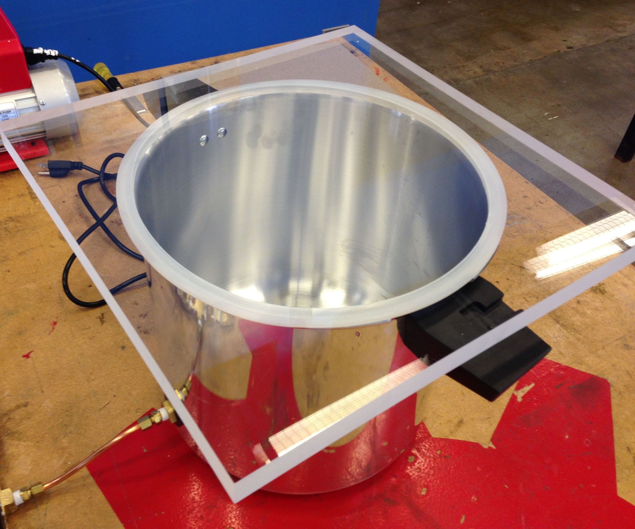 Pressure Cooker Vacuum Chamber 7 Steps (with Pictures) Instructables