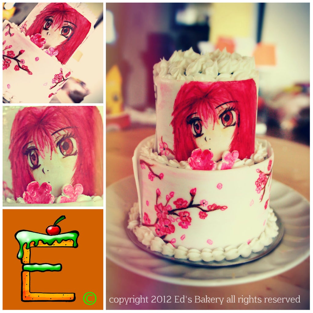 Anime Cupcake