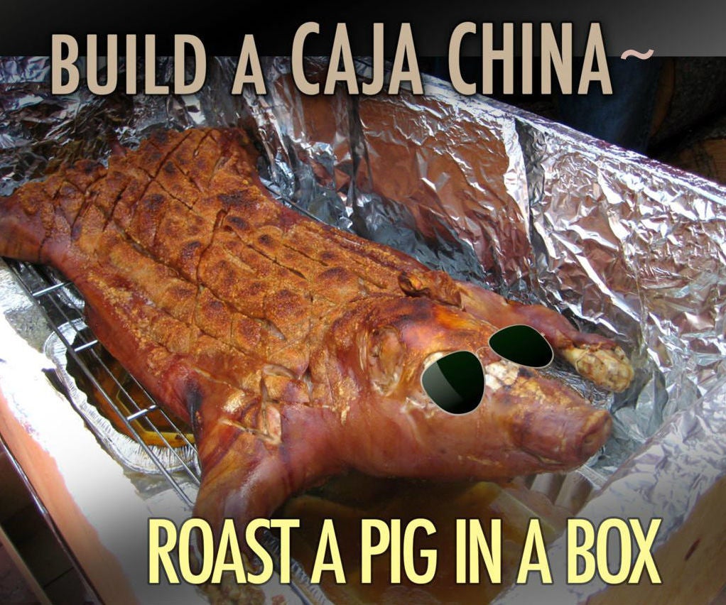 Build a Caja China ~ Roast a Pig in a Box : 10 Steps (with Pictures