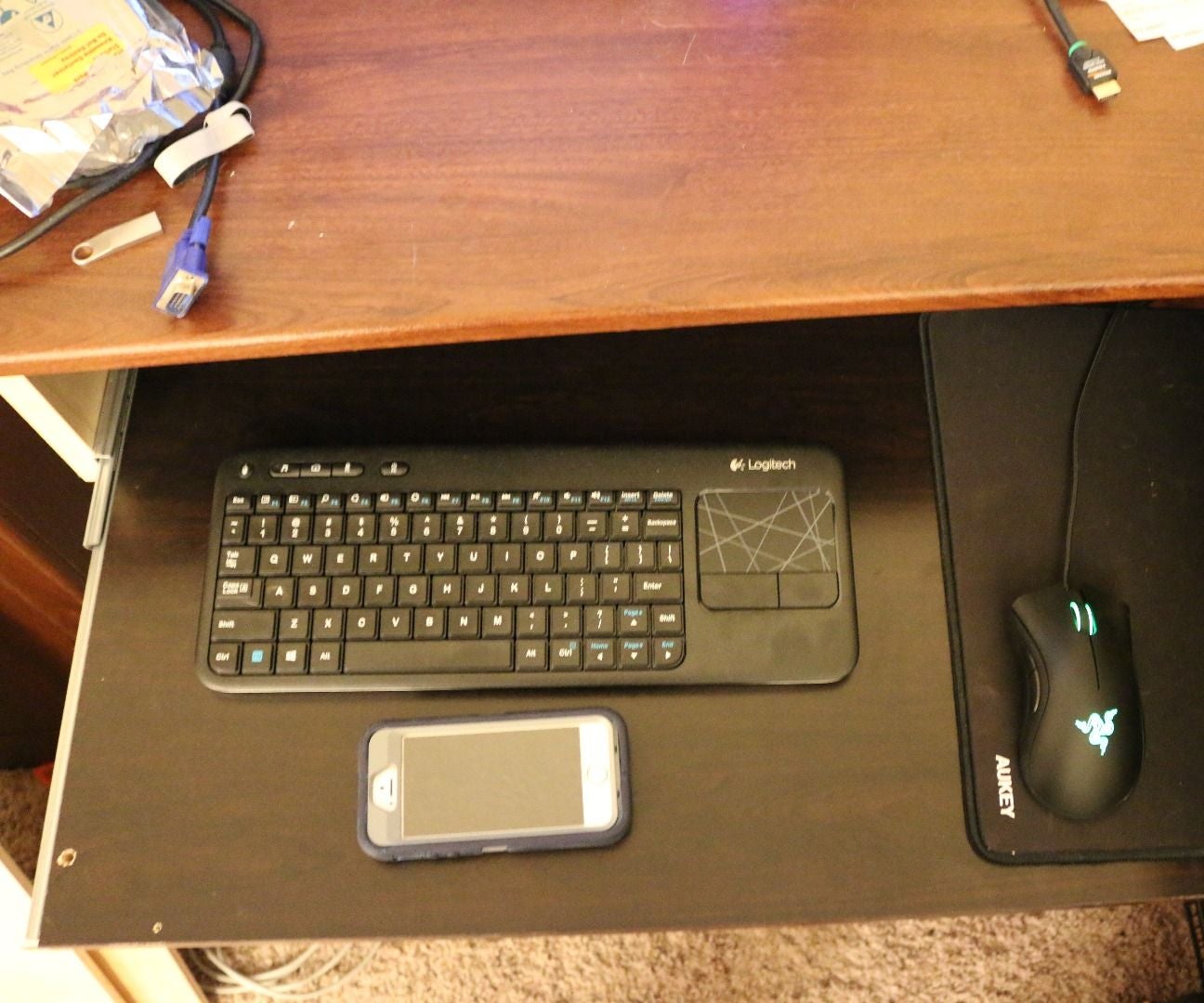 Keyboard/Mouse Tray 5 Steps (with Pictures)