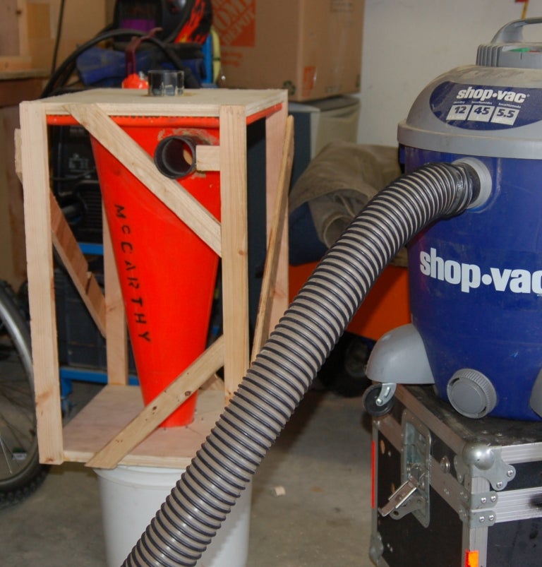 Cyclone Vacuum Add on for Shopvac Updated (with Pictures)