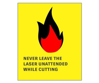 Putting Out a Laser Cutter Fire