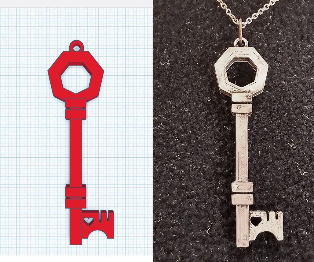Creating a Key Pendant With Tinkercad 14 Steps (with Pictures)