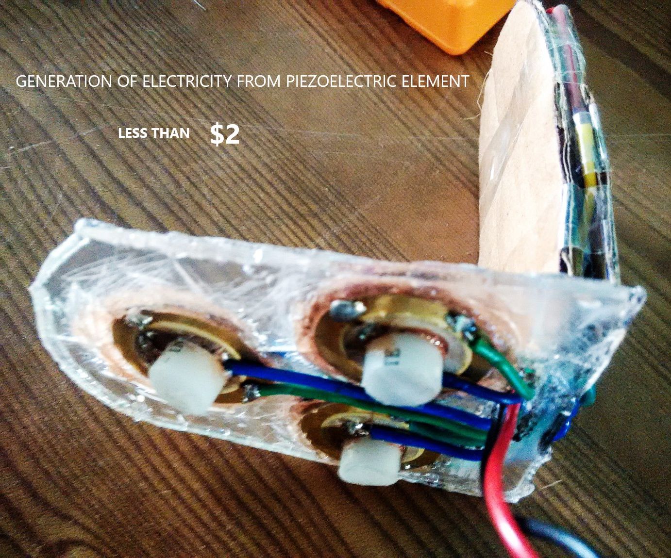 Electricity Generation From Piezoelectric Element 7 Steps Instructables