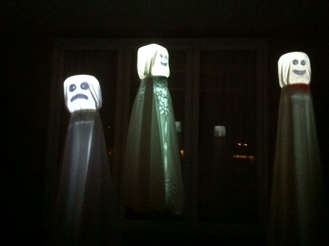 Floating Glowing Ghosts 6 Steps (with Pictures) Instructables