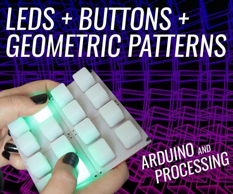 arduino led keypad that drives processing animations 36