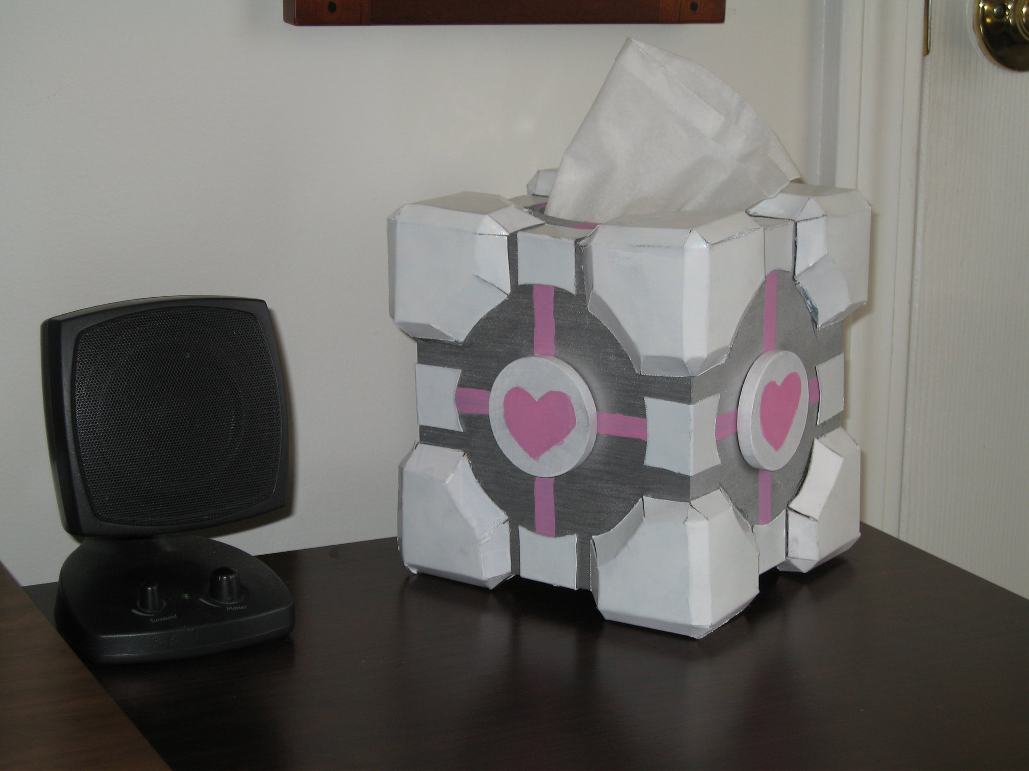 Companion Cube Tissue Box 4 Steps (with Pictures) Instructables