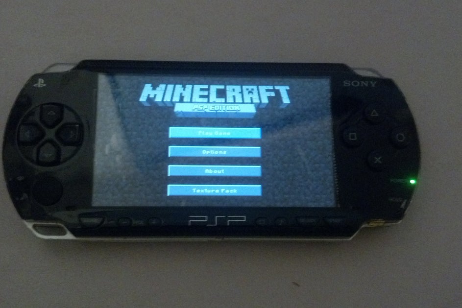 Minecraft On A Psp 1000 3 Steps With Pictures Instructables