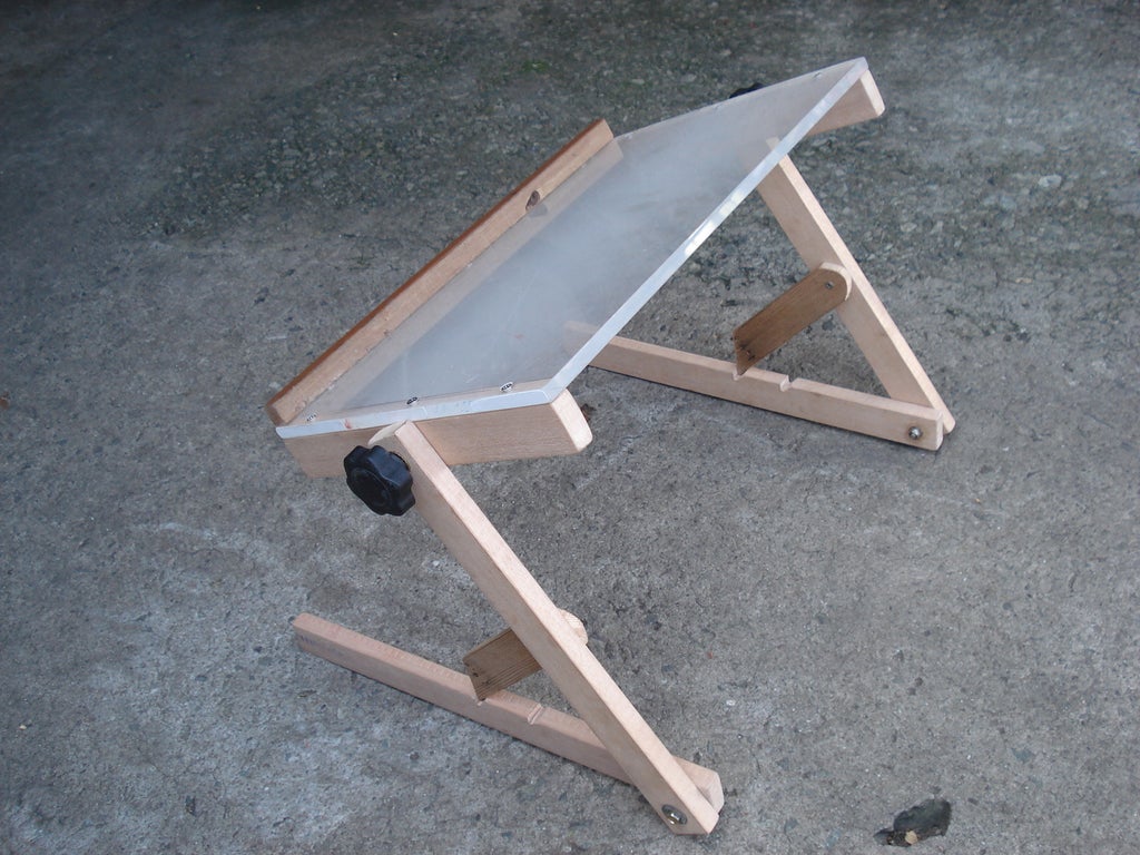 Laptop Stand For Bed My Design 5 Steps Instructables