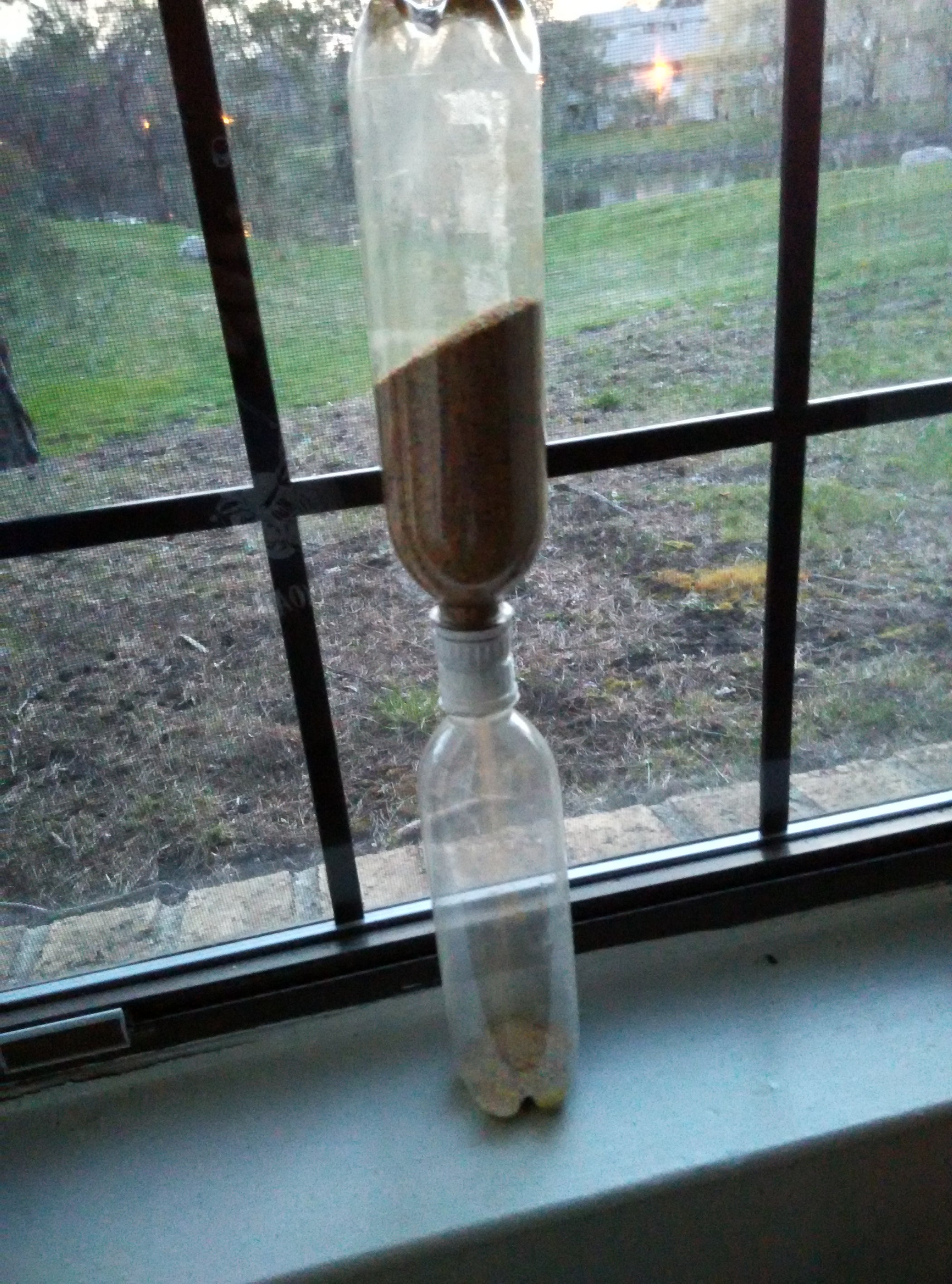 Simple Sand Clock!!!!!! 7 Steps Instructables