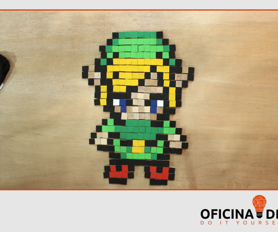 Pixel Art of Link the Legend of Zelda 4 Steps (with Pictures)