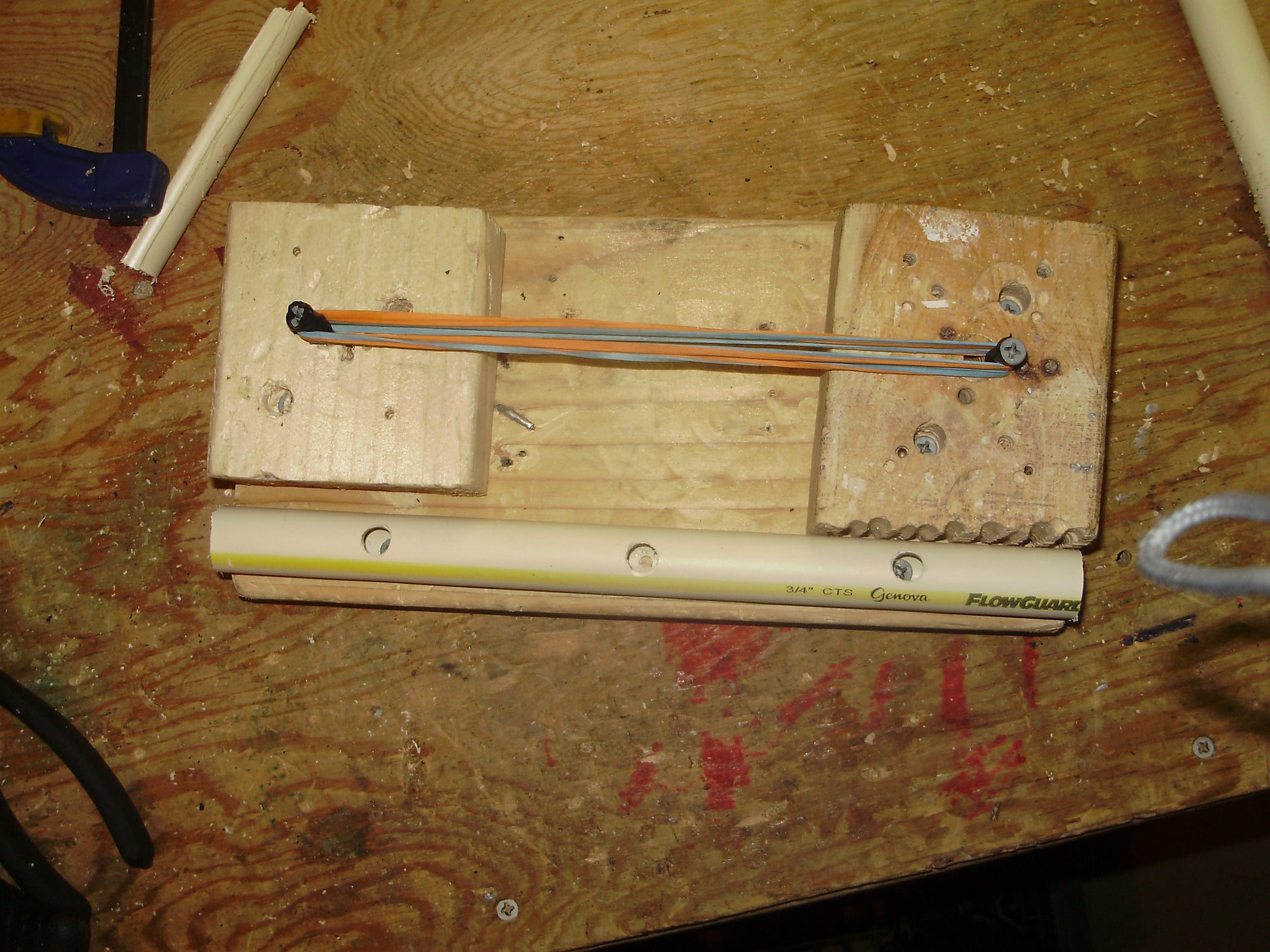 Torsion Powered Catapult Instructables