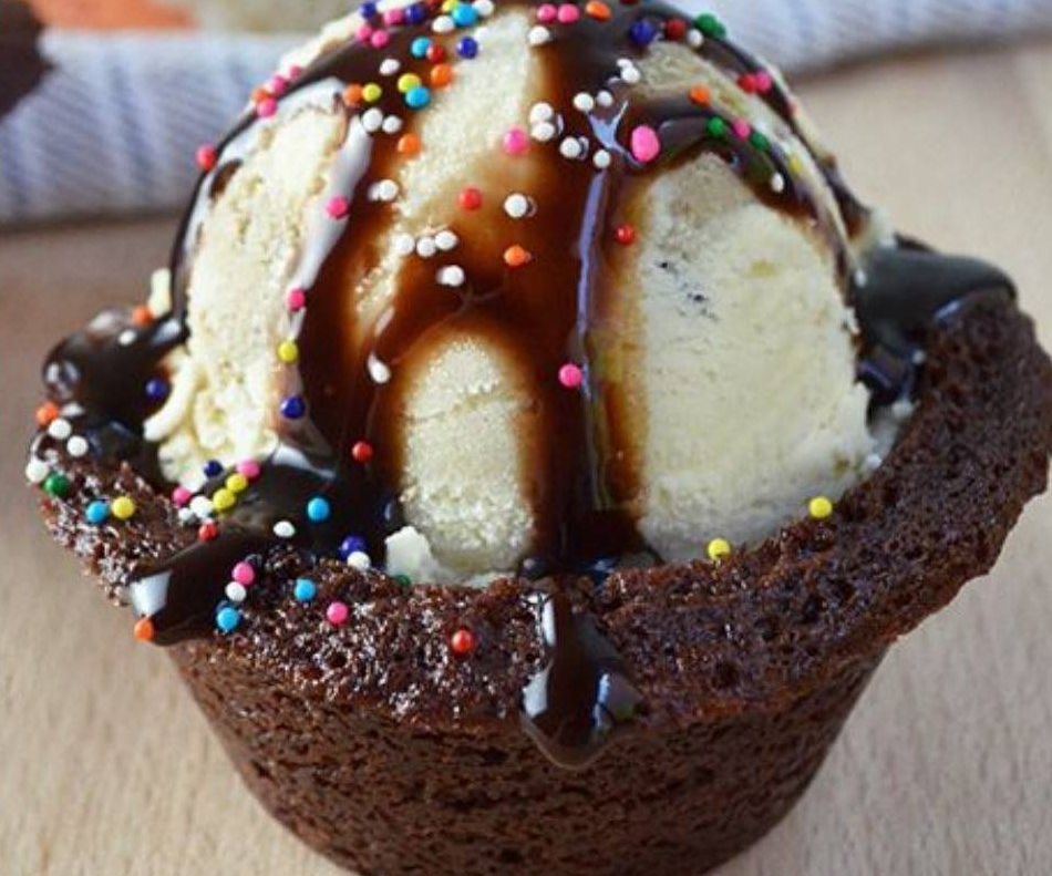 Ice Cream Sundae Brownie Bowls 3 Steps Ice Cream Sundae Brownie Bowls 3 Steps