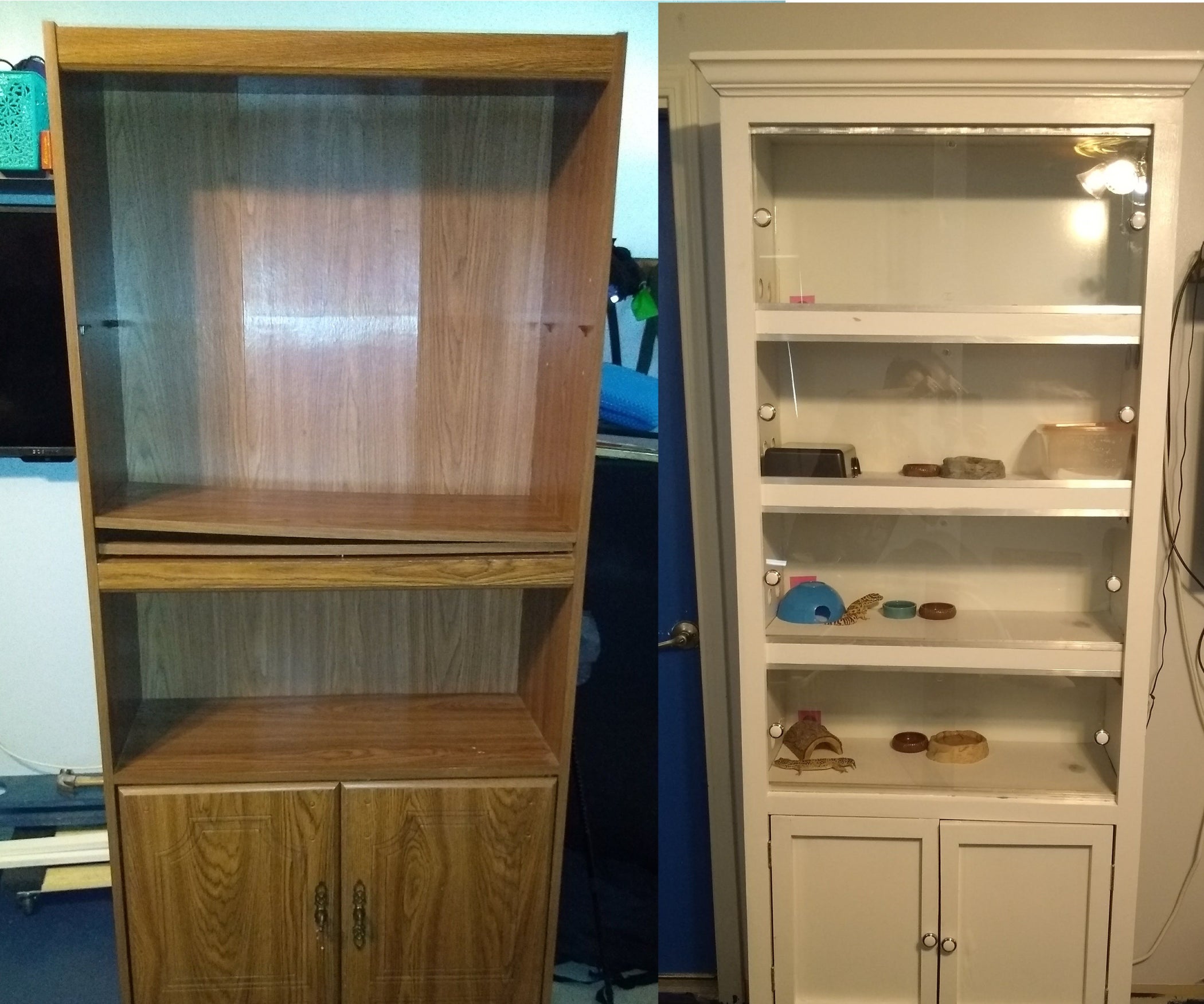 Upcycle A Particleboard Bookcase Into Reptile Enclosure 21 Steps Upcycle A Particleboard Bookcase Into Reptile Enclosure