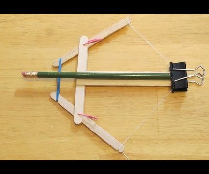 elastic band crossbow