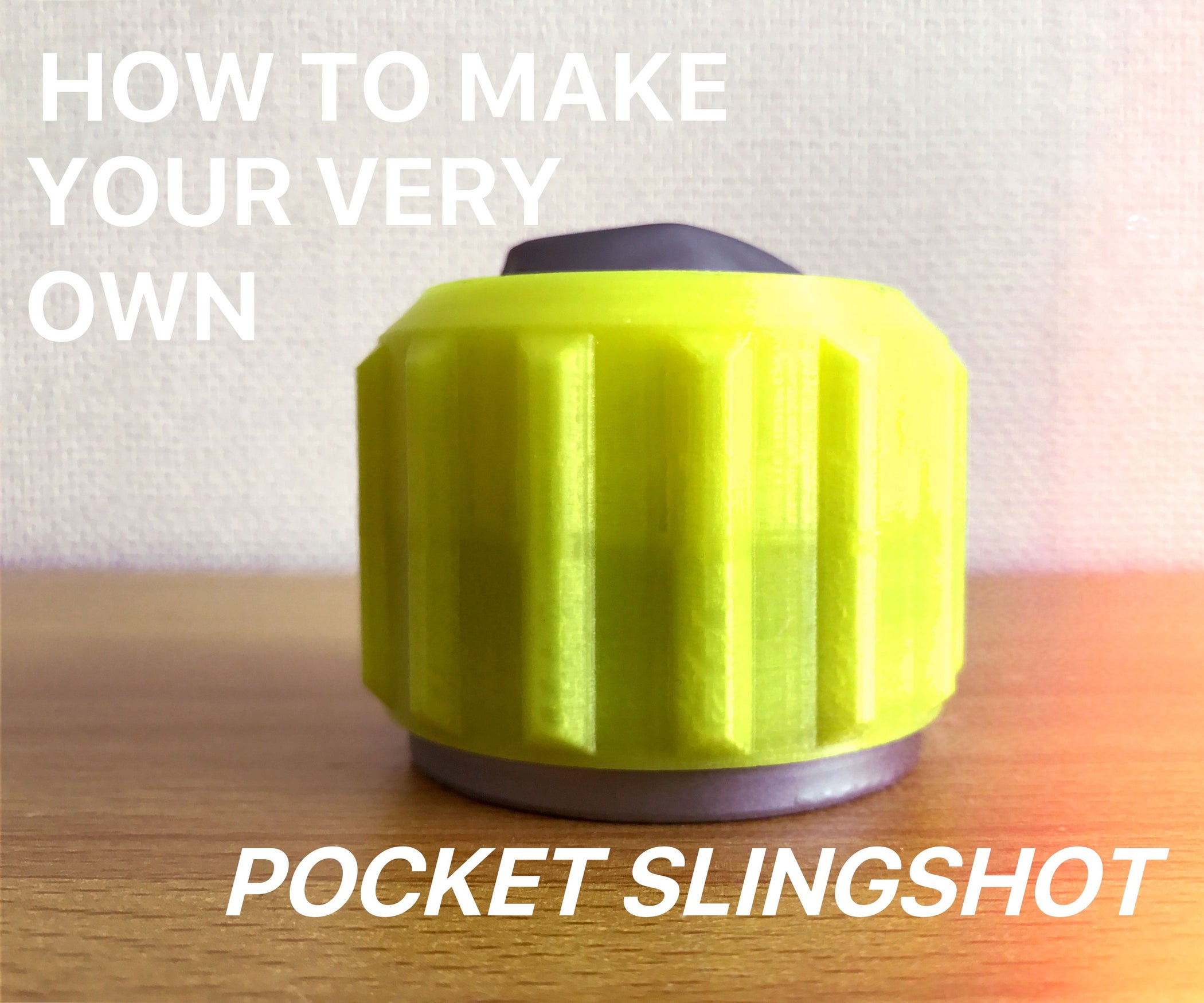 3D Printed Pocket Slingshot! 3 Steps (with Pictures) Instructables