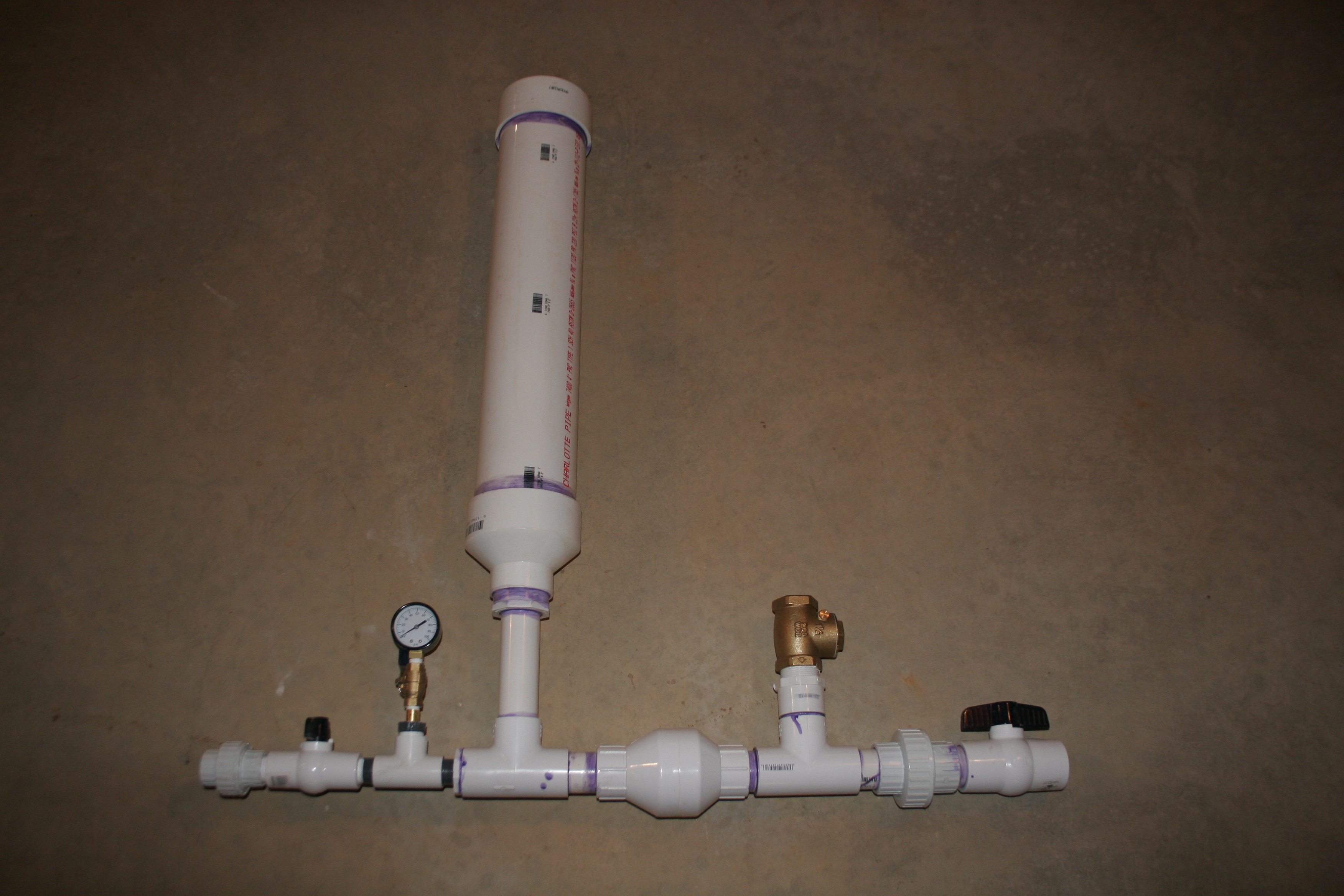 1//2 Bushing I.D. Hone Stop Assembly