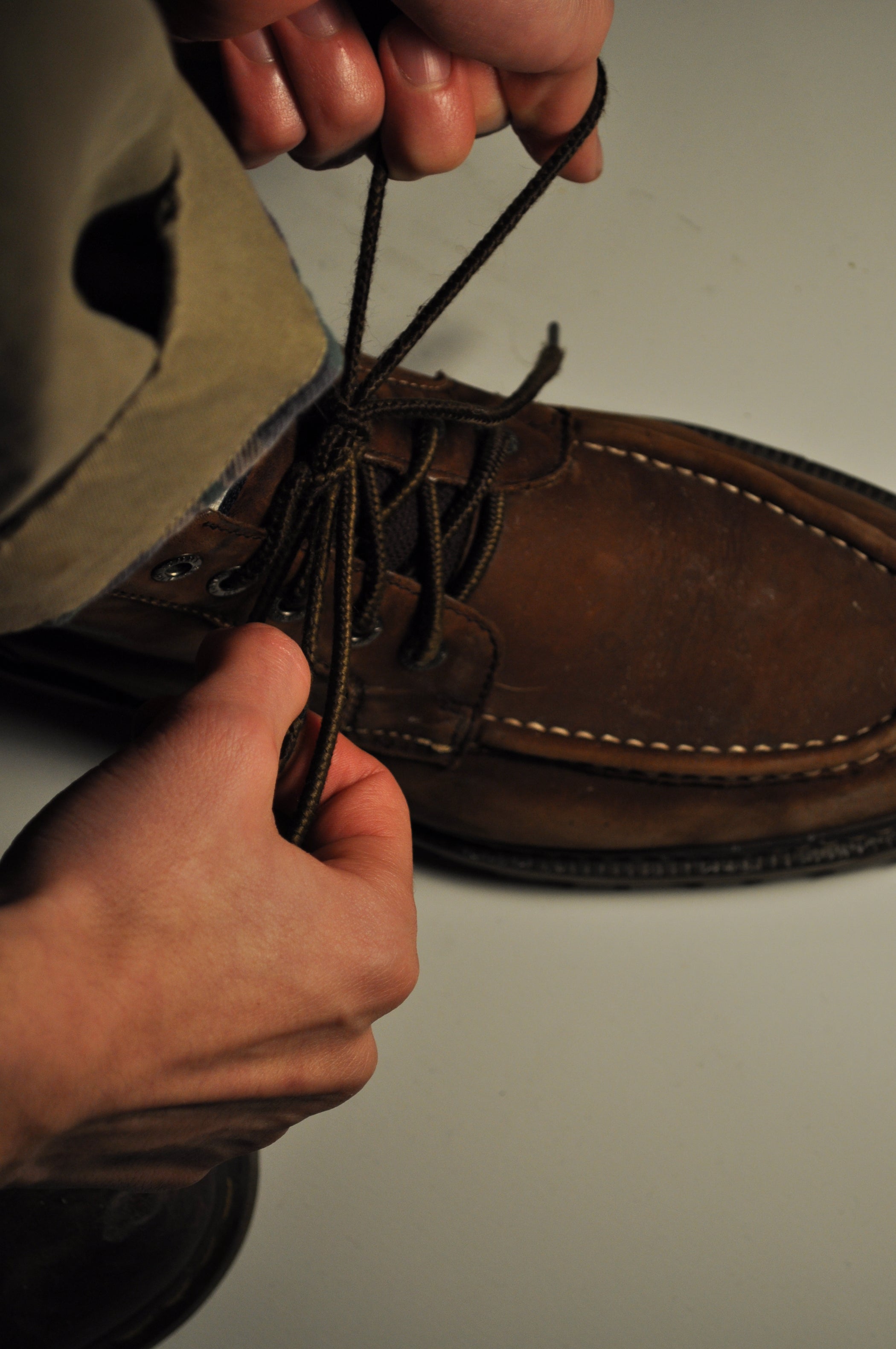 Doubleknot Shoe Tying in a Flash 7 Steps