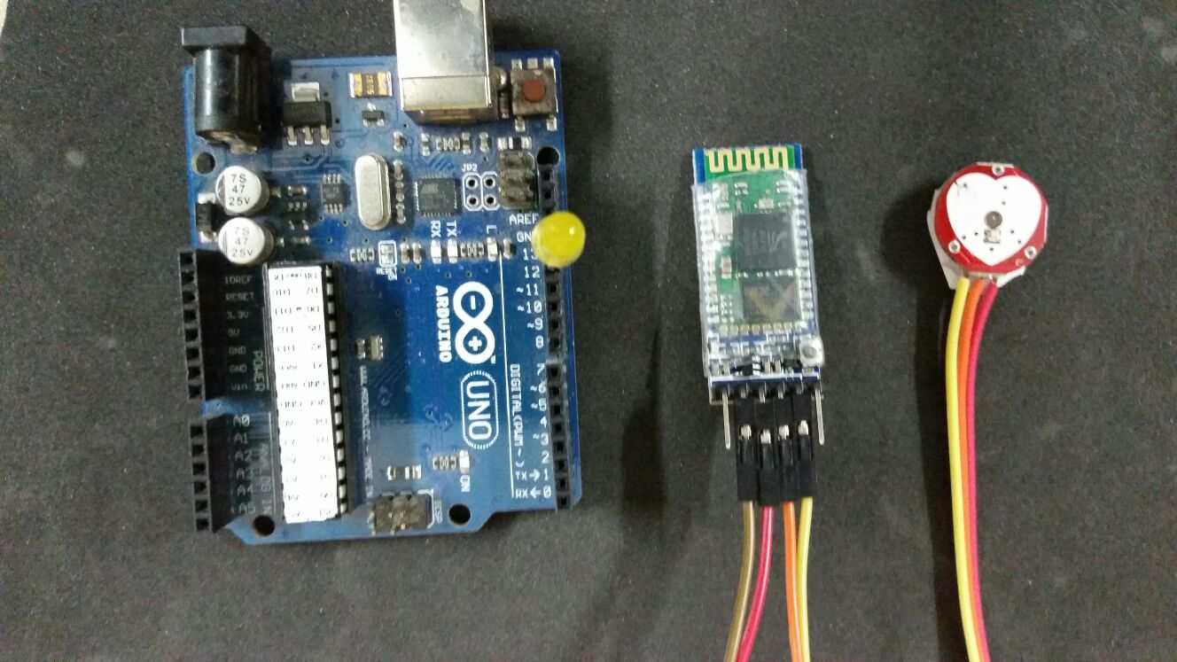 Pulse Sensor With Bluetooth and Arduino | Trybotics