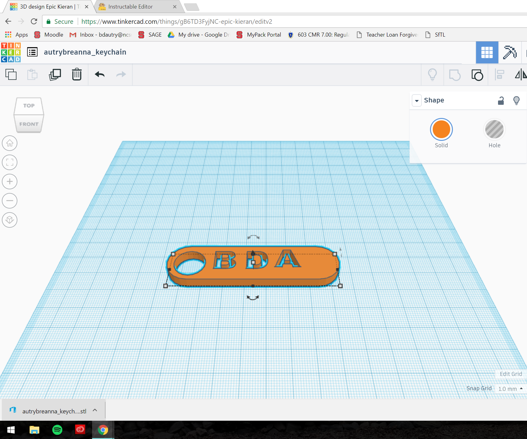 How to Use TinkerCad: Keychain Edition: 7 Steps (with Pictures)
