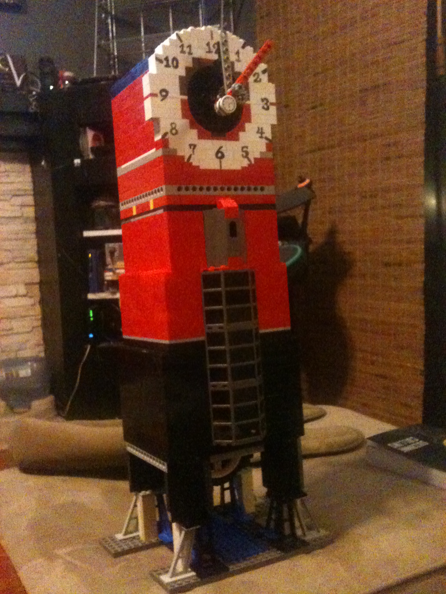 Lego Grandfather Clock 3 Steps Instructables