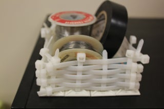 Zip Tie Basket 5 Steps With Pictures Instructables