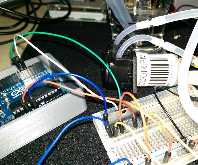 Control Peristaltic Pump With TA7291P and an Arduino 7 Steps