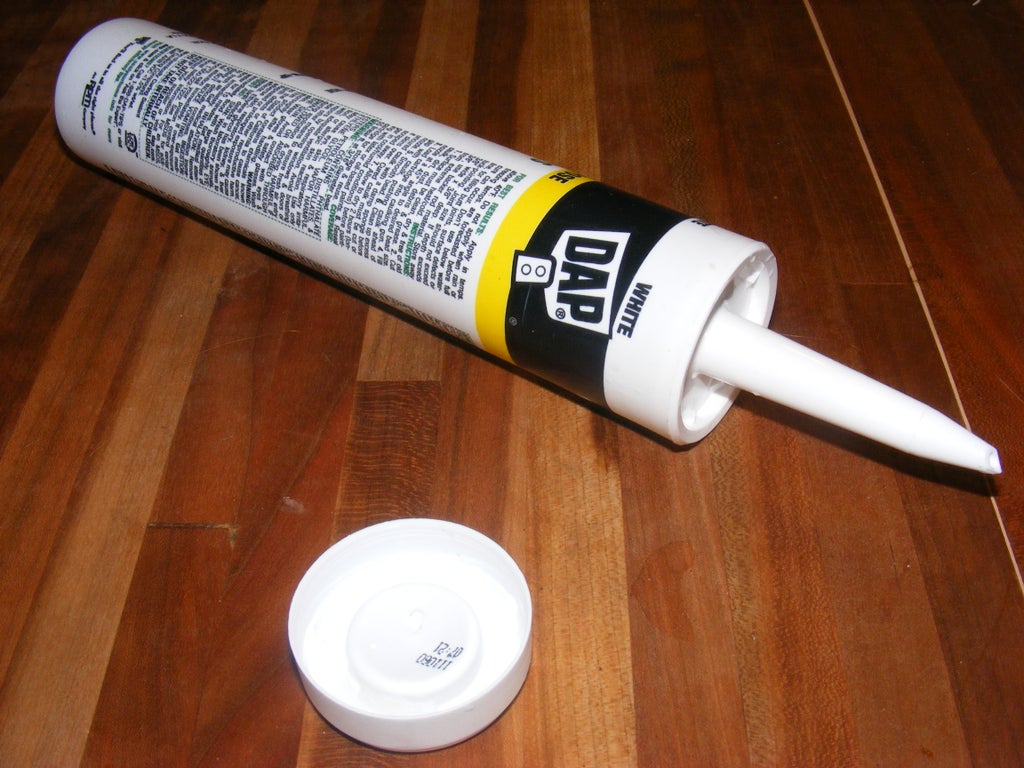 Recycle Caulk Tubes For Re Use 4 Steps Instructables