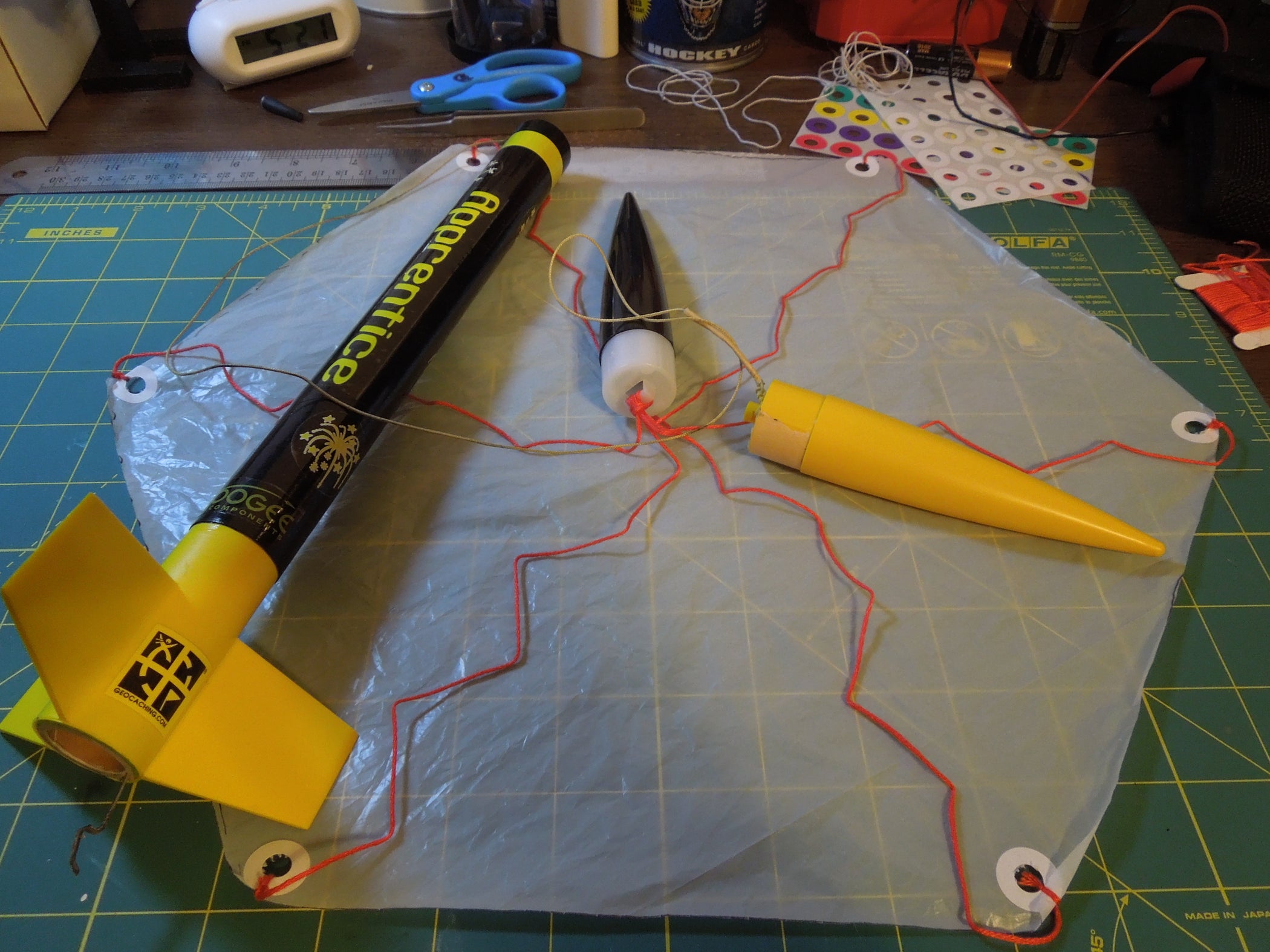 DIY Model Rocket Parachute : 8 Steps - Instructables