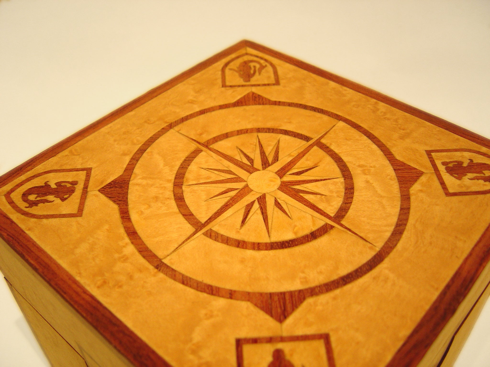 Hidden Treasure Box Inlaid Wood Box With Hidden Compartment 11