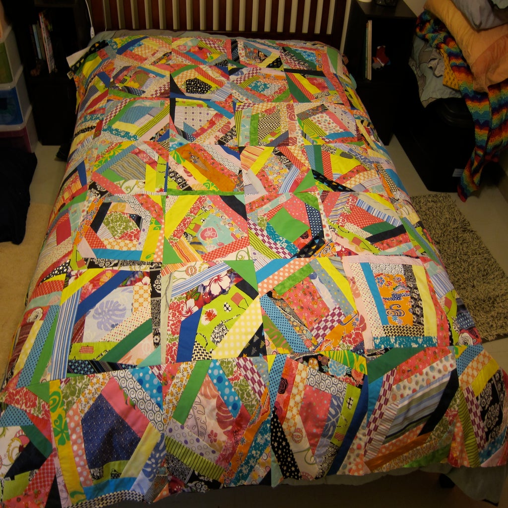 How to Sew an Easy Crazy Quilt Block 9 Steps (with Pictures