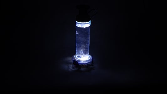 water bottle night light