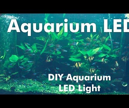 diy aquarium led light