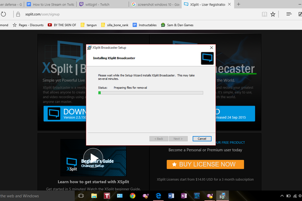 A Beginner S Guide To Xsplit Broadcaster And Streaming On Twitch Tv Windows 10 34 Steps Instructables