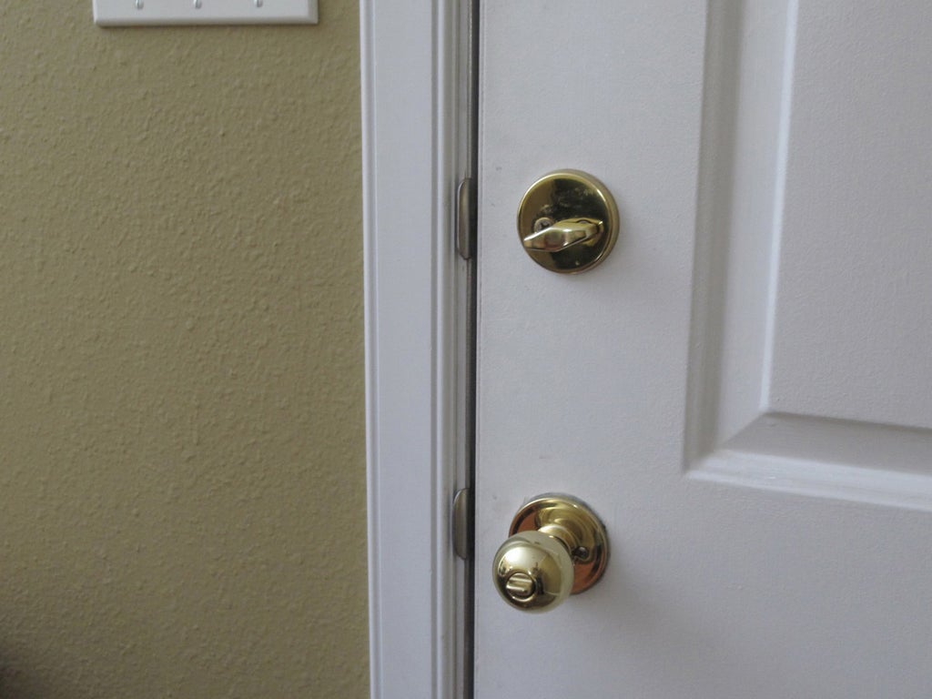 Hardening A Door Frame 3 Steps With Pictures Instructables