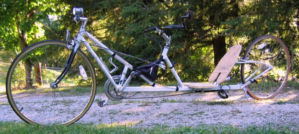Build a Longwheelbase Low Racer Recumbent Bicycle 15